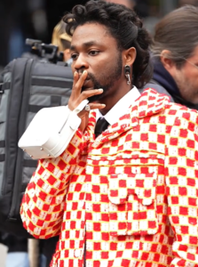 Nigerian Singer Omah Lay Came out in style for Paris Fashion Week 2025